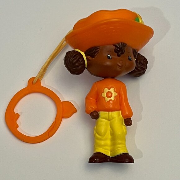 McDonalds Strawberry Shortcake Orange Blossom Keychain 2006 - Picture 3 of 4